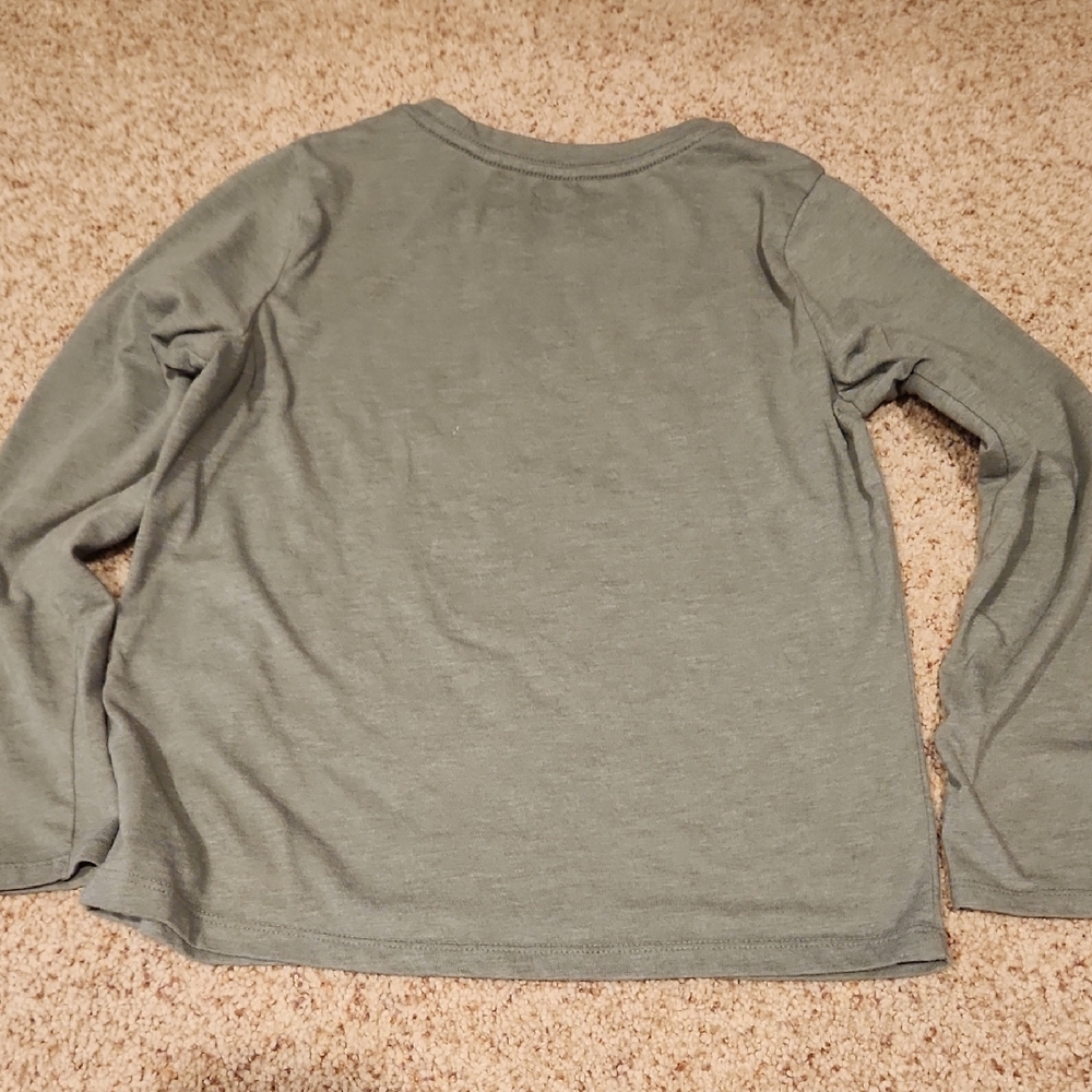 Old Navy Kids 'Brrrger Time' Long Sleeve Tee - Picture 4 of 4